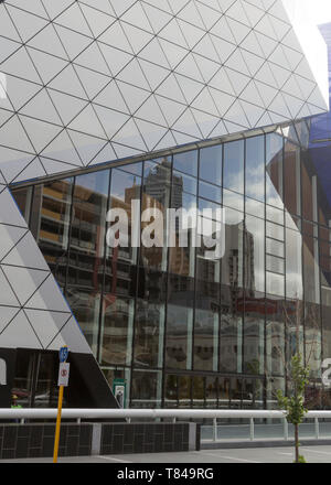 Pert, Australie occidentale, Australie -16/01/2013 : Mur détails de Perth Arena est un divertissement et arena dans le centre-ville de Perth, à l'Ouest Banque D'Images