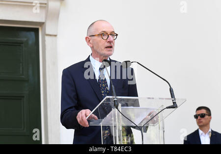 Venezia, Italie. 10 mai, 2019. Ulrich Raulff, expert, portera sur le pavillon allemand à la Biennale de Venise 2019. L'exposition internationale d'art débute le 11.05.2019 et prend fin le 24.11.2019. Crédit : Felix Hörhager/dpa/Alamy Live News Banque D'Images