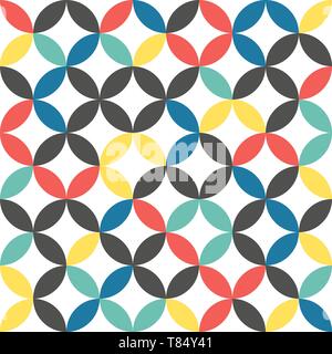 Fashion design motif géométrique - quartier branché de vecteur. Seamless texture. Illustration de Vecteur