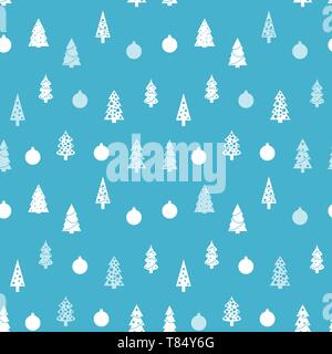 Motif de Noël - texture de fond transparent. Vecteur d'arbres de Noël. Illustration de Vecteur