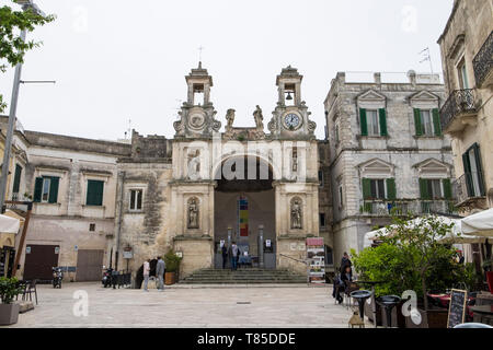 L'Italie, Matera, Sedile palace Banque D'Images