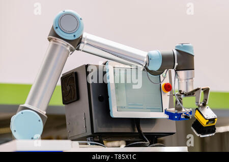 Bras robotique industrielle Banque D'Images