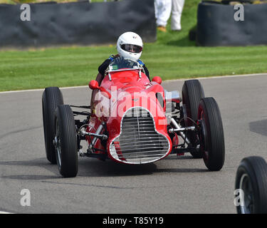 Alex Simpson, Alvis Goodwin, Parnell spécial Cup, Grand Prixcars, voiturette voitures, 1935 à 1953, 77e réunion des membres, Goodwood, West Sussex, Angleterre, Banque D'Images