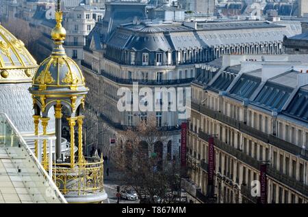 France, Paris, boulevard Haussmann, Printemps departement store Banque D'Images