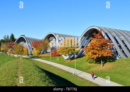 La Suisse, Canton de Berne, Berne, Centre Paul Klee (Zentrum Paul Klee) par l'architecte Renzo Piano Banque D'Images