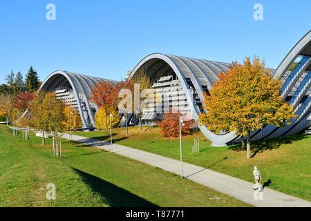 La Suisse, Canton de Berne, Berne, Centre Paul Klee (Zentrum Paul Klee) par l'architecte Renzo Piano Banque D'Images