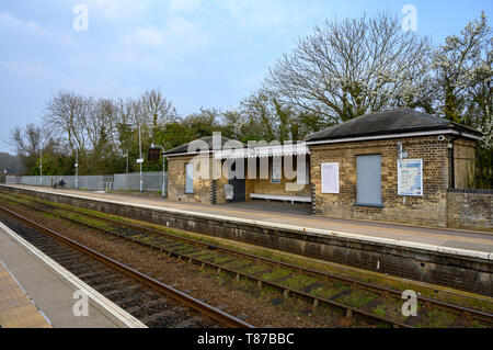 La gare Darsham Banque D'Images