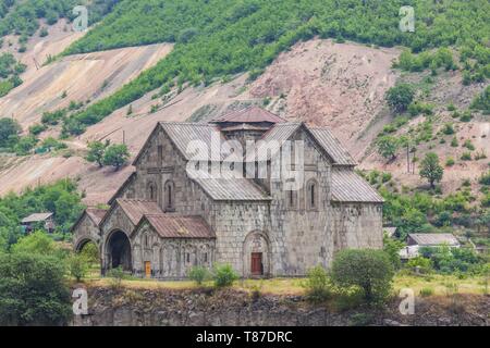 L'Arménie, Canyon Débède, Akhtala Akhtala, église, 13e siècle, extérieur Banque D'Images