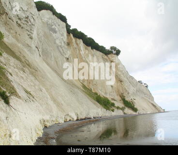 Mön. Juin-12-2017. Klint Möta sur l'île Mön. Danemark Banque D'Images