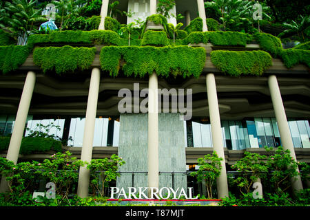 Parkroyal on Pickering - Singapour Banque D'Images