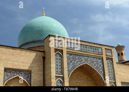 Détail sur l'Hazrati Imam Mosquée principale Complexe Tachkent (Ouzbékistan). Banque D'Images