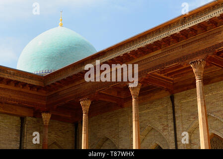 Détail sur l'Hazrati Imam Mosquée principale Complexe Tachkent (Ouzbékistan). Banque D'Images