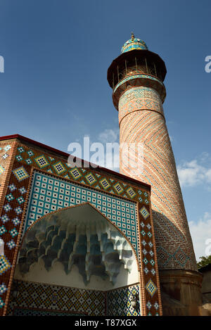 La Mosquée Bleue - Masjed-e Kabud en persan du 18e siècle une mosquée chiite, Erevan, Arménie. Banque D'Images