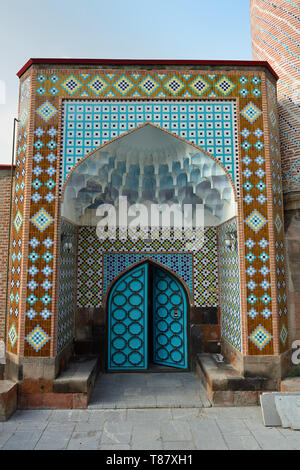 La Mosquée Bleue - Masjed-e Kabud en persan du 18e siècle une mosquée chiite, Erevan, Arménie. Banque D'Images