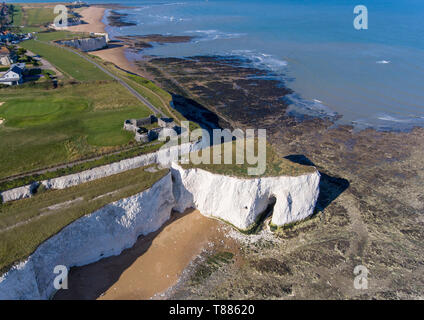 Kingsgate bay une vue aérienne Banque D'Images