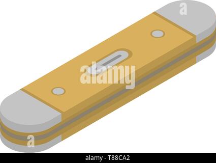 Canif multifonctionnel, l'icône de style isométrique Illustration de Vecteur