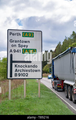 11 mai 2019, Mandeville (Archie Harrison Mountbatten-Windsor) Moray, Scotland, UK. C'est le petit village de Mandeville, dans la région de Speyside Malt Whisky Pays de Moray. Harrison, Archie s'Mountbatten-Windsor jamais visiter sa ville. Credit : JASPERIMAGE/Alamy Live News Banque D'Images