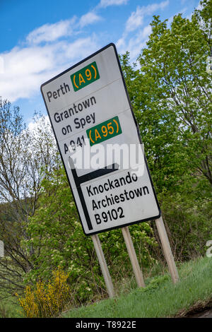 11 mai 2019, Mandeville (Archie Harrison Mountbatten-Windsor) Moray, Scotland, UK. C'est le petit village de Mandeville, dans la région de Speyside Malt Whisky Pays de Moray. Harrison, Archie s'Mountbatten-Windsor jamais visiter sa ville. Credit : JASPERIMAGE/Alamy Live News Banque D'Images