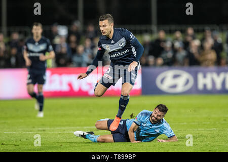 Sydney, Australie. 12 mai, 2019. Kosta Barbarouses de Melbourne Victory au cours de la Hyundai A-League match 2 demi-finale entre Sydney et Melbourne Victory FC Netstrata au stade du Jubilé, Sidney, Australie, le 12 mai 2019. Photo de Peter Dovgan. Usage éditorial uniquement, licence requise pour un usage commercial. Aucune utilisation de pari, de jeux ou d'un seul club/ligue/dvd publications. Credit : UK Sports Photos Ltd/Alamy Live News Banque D'Images
