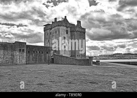 Broughty Castle, Broughty Ferry, Dundee Banque D'Images