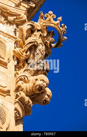 Italie, Sicile, Scicli, UNESCO World Heritage site, Palazzo Beneventano Banque D'Images