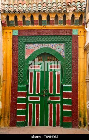 Maroc, Mogador, Safi Marrakech, Essaouira, région classée au Patrimoine Mondial de l'UNESCO, la médina Banque D'Images