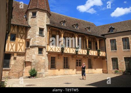 France, Côte d'Or, Beaune, Musée du Vin à Beaune Banque D'Images