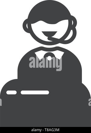 L'icône de support- support vecteur icône Éditable pour site web et applications mobiles. Illustration de Vecteur