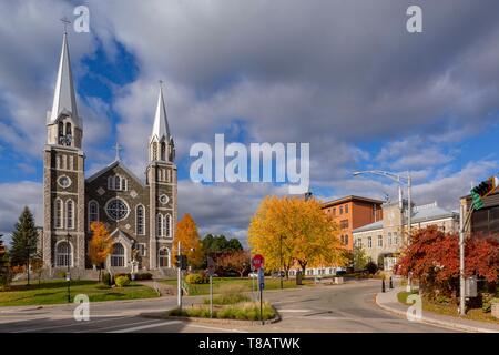 Canada, Province de Québec, région de Charlevoix, Baie-Saint-Paul, Saint Paul's Church Banque D'Images