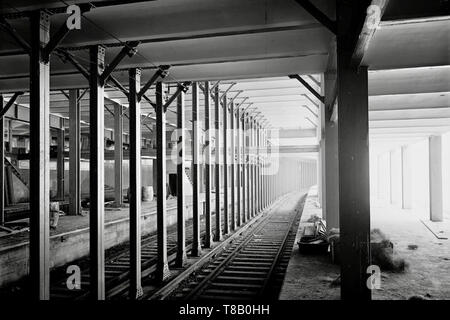 La station de métro 14th Street, New York 1904. Banque D'Images