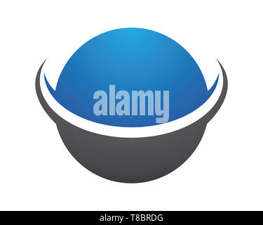 Logo de l'entreprise Financement de l'icône illustration vecteur modèle Banque D'Images