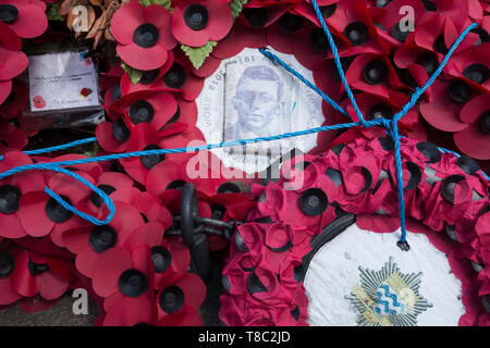 St Saviours Southwark War Memorial sur Borough High Street, Southwark, London, UK Banque D'Images