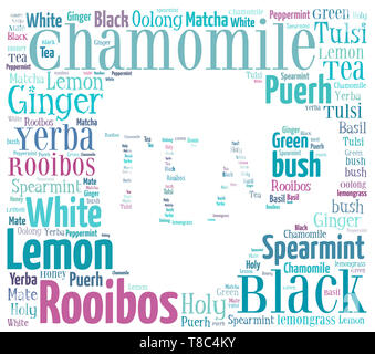 Plateau Nuage de mots Banque D'Images