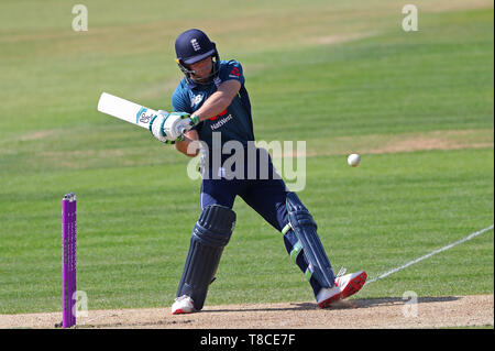 SOUTHAMPTON, Angleterre. 11 MAI 2019 : Joss Buttler de l'Angleterre pendant l'Angleterre v Pakistan, 2e Royal London Insurance International un jour match de cricket international. à l'Ageas Bowl Crédit : Mitchell Gunn/ESPA-Images/Alamy Live News Banque D'Images