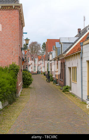 Alkmaar, Pays-Bas - 12 Avril 2019 : vue depuis les rues d'Alkmaar Banque D'Images