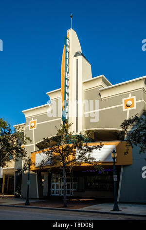 Hollywood Cinéma Regal 11, 1993 Main Street, Sarasota, Floride Banque D'Images