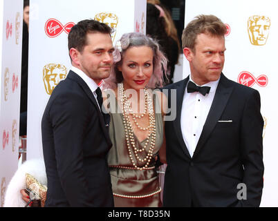 La victime, Michael Stevenson, Amanda Mealing, William Beck, Virgin Media British Academy Television Awards (BAFTA), Royal Festival Hall, Londres, Royaume-Uni, 12 Banque D'Images