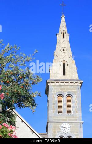 France, Hautes Alpes, Champsaur Chaillol, Saint Michel, Saint Pierre church Banque D'Images