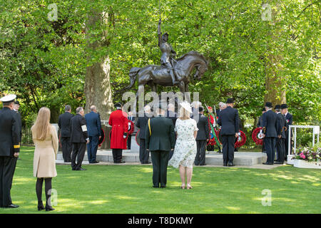 Hyde Park Londres, Royaume-Uni. 12 mai 2019. Le 95e de cavalerie combiné vieux camarades Parade annuelle de l'Association et le service aura lieu à Londres. Banque D'Images