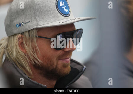 Silverstone, UK. 12 mai, 2019. R-Motorsport Nicki Thiim pilote au cours de la 2019 GT série Blancpain Endurance Cup sur le circuit de Silverstone, Silverstone, en Angleterre, le 12 mai 2019. Photo par Jurek Biegus. Usage éditorial uniquement, licence requise pour un usage commercial. Aucune utilisation de pari, de jeux ou d'un seul club/ligue/dvd publications. Credit : UK Sports Photos Ltd/Alamy Live News Banque D'Images