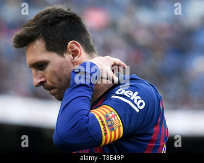 Barcelone, Espagne. 12 mai, 2019. Barcelona-Getafe. Lionel Messi de Barcelone pendant le match Barcelona-Getafe. Credit : Pro Shots/Alamy Live News Banque D'Images