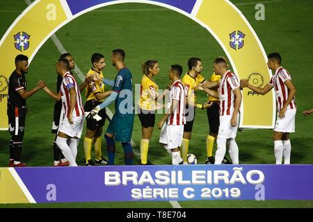 PE - Recife - 05/12/2019 - C 2019 brésilien - Nautico x Ferroviario - Nautico joueurs avec Ferroviario joueurs avant de partir à l'Aflitos stade pour le championnat brésilien C 2019 Photo : Paulo Paiva / AGIF Banque D'Images