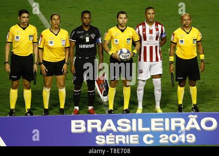 PE - Recife - 05/12/2019 - C 2019 brésilien - Nautico x Ferroviario - Nautico joueurs avec Ferroviario joueurs avant de partir à l'Aflitos stade pour le championnat brésilien C 2019 Photo : Paulo Paiva / AGIF Banque D'Images