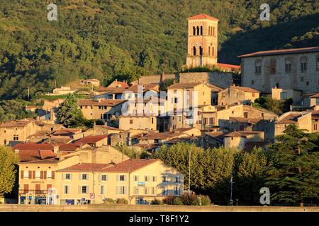 La France, l'Ardèche, La Voulte sur Rhône Banque D'Images