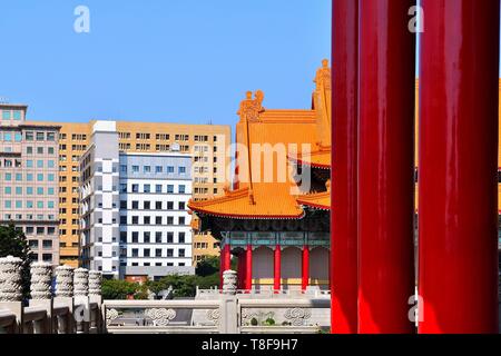 République populaire de Chine, Taiwan, Taipei, Place de la Liberté Banque D'Images