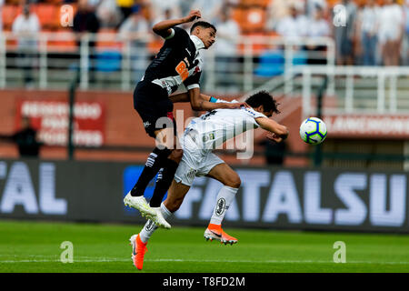 SÃO PAULO, SP, 12.05.2019 : Football - SANTOS - Vasco de Gama-RJ. Lance, pendant un match entre Santos-SP et Vasco de Gama-RJ, valable pour le 4ème tour o Banque D'Images