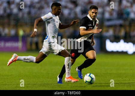 SÃO PAULO, SP, 12.05.2019 : SOCCER - SANTOS - Vasco de Gama-RJ.lance au cours de correspondance entre Santos-SP et Vasco de Gama-RJ, valable pour le 4ème tour de la Banque D'Images