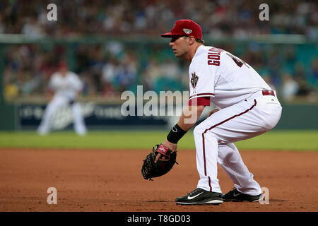 Paul Goldschmidt, MLB 2014 des Dodgers de Los Angeles, la série d'ouverture v Arizona Diamondbacks au Sydney Cricket Ground, 22 mars 2014. Banque D'Images