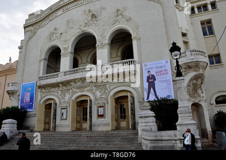 L'Opéra de Tunis city Banque D'Images