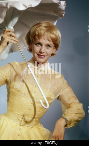 Maria Schell, österreichisch schweizerische Schauspielerin, Deutschland ca. 1957. L'actrice Suisse Autriche Allemagne Maria Schell, ca 1957. Banque D'Images